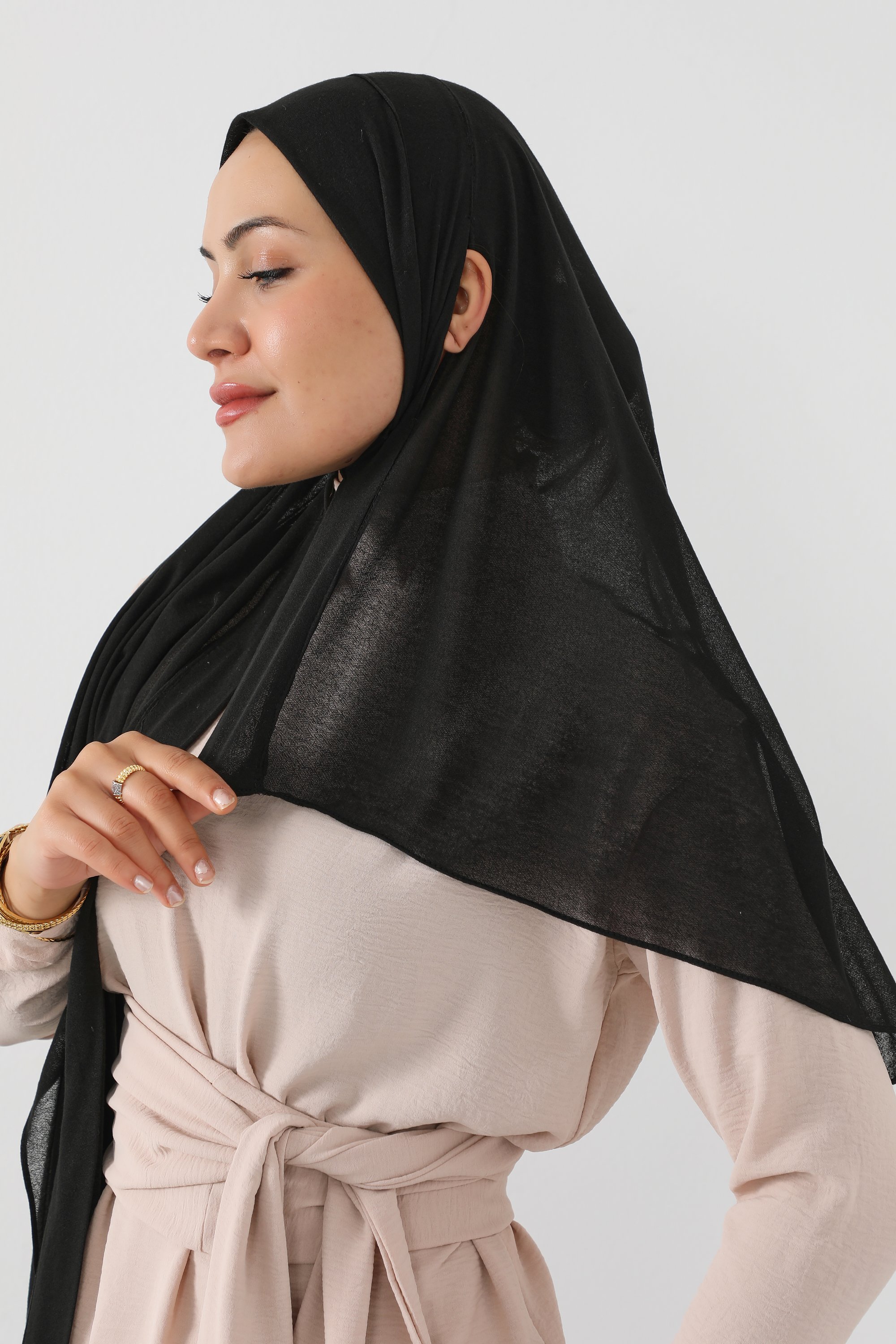 hijab with ear slits