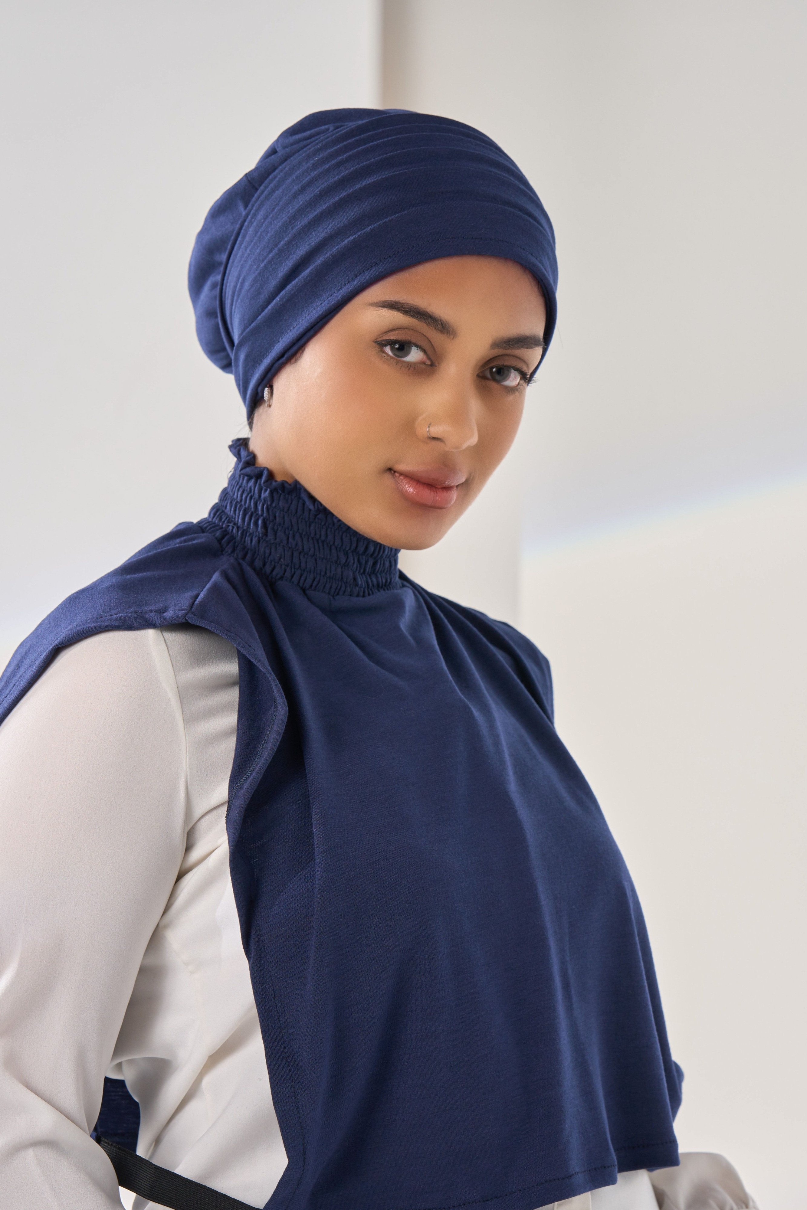 Neck cover- navy