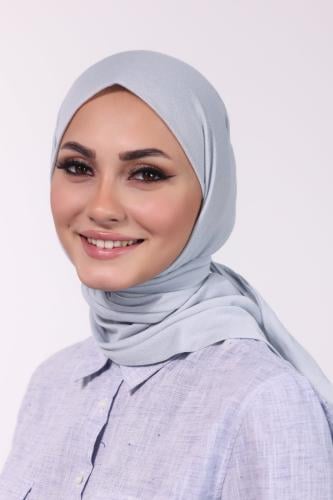 حجاب شاش تركي ربط من الخلف | اخضر فاتح