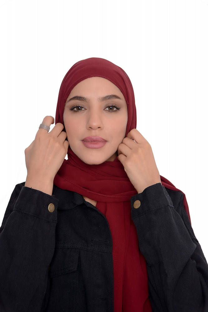 Instant Hijab With Attached Undercap 