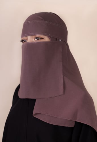 طقم طرحة مع نقاب