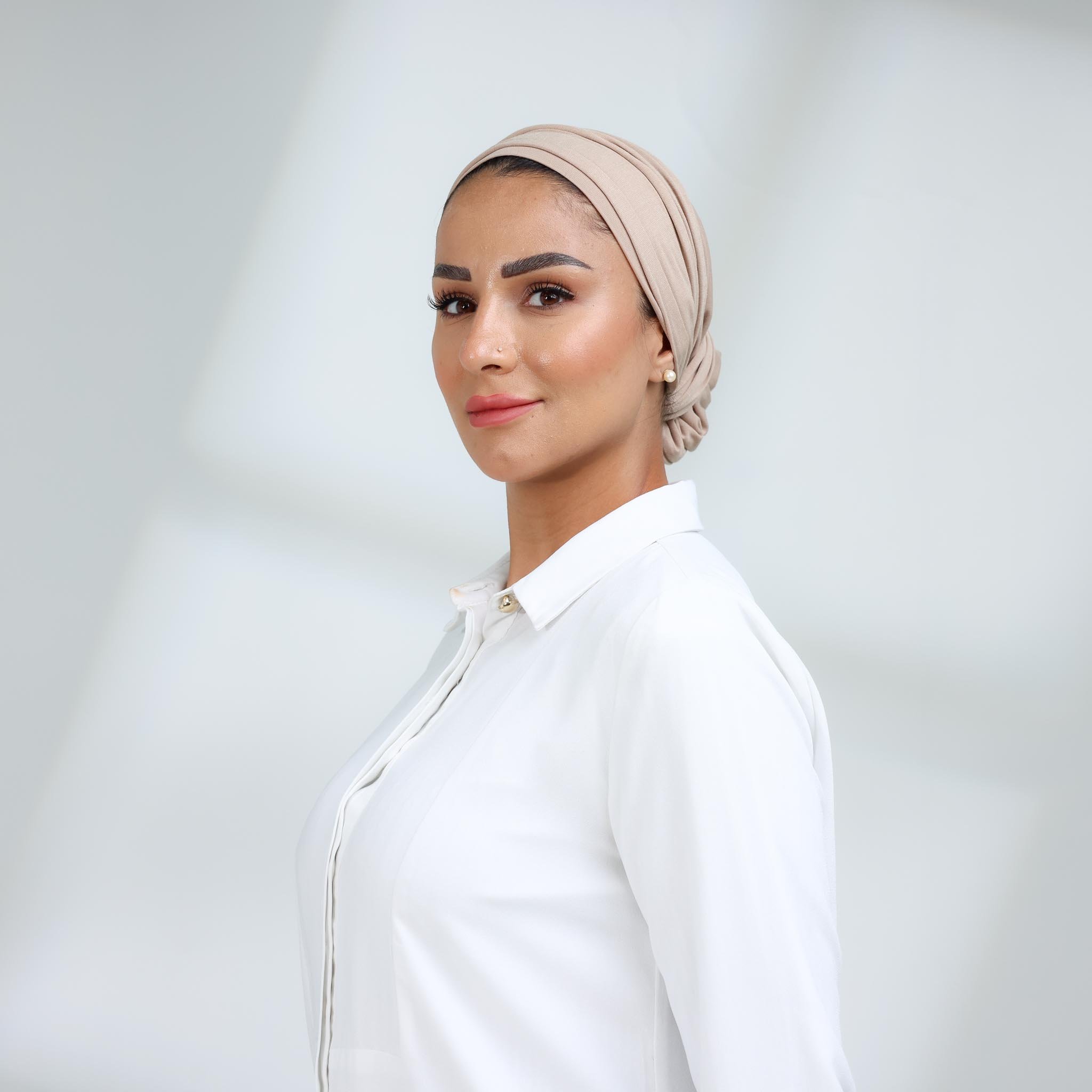 توربان لف خفيف مع ذيل طويل