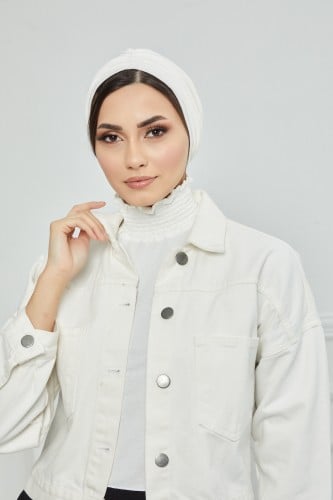 تغطية الصدر- أوف وايت