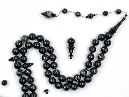 سبحة بكلايت من فيش عكروكي صب قديم خراطة سركان اكتي rosary