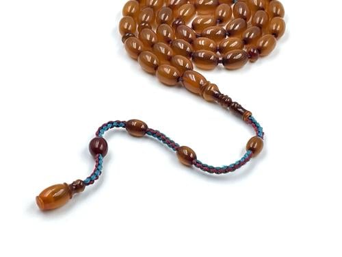 سبحة فاتوران مقشور من عقود منجمة صب قديم اسماعيل باشا faturan rosary