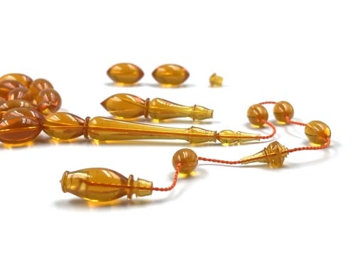 سبحة بكلايت تنجيم ببلز صب قديم تصميم الجوهرة ALHAKEEM ROSARY