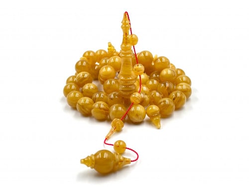 سبحة بكلايت معرق بشفافية صب قديم خراطة يوسف فرقان Rosary