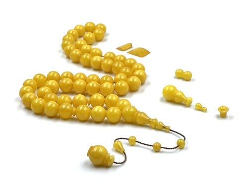 سبحة بكلايت معرقة صب قديم خراطة فراس خانون rosary old bakelite