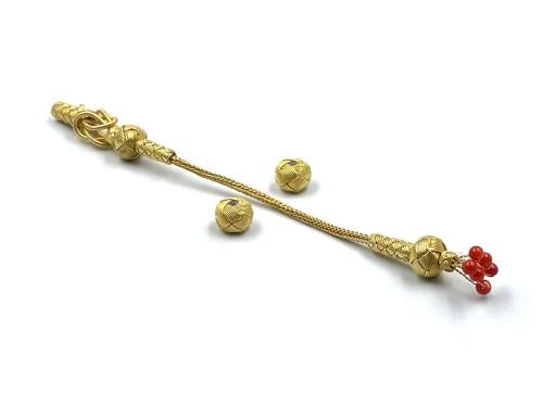 طريزونة مطلية ذهب Kazaz gold plated rosary