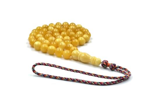 سبحة كهرمان فرز قديم معجن Amber Rosary