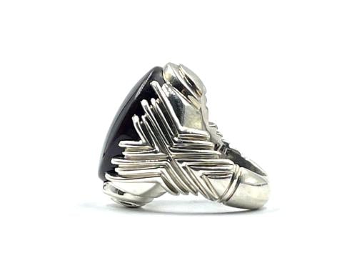 خاتم عقيق يماني كرزي mens rings