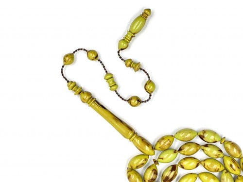 سبحة بكلايت من عصي فيروزي الماني صب قديم خراطة عاشور شديد رحمه الله