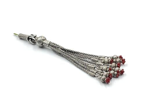 طريزونة فضة قديمة من اعمال حمدي ليفنت kazaz rosary