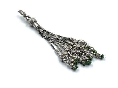 طريزونة فضة قديمة من اعمال حمدي ليفنت kazaz rosary