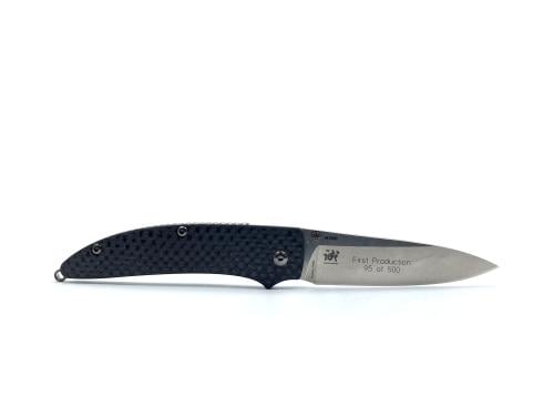 Benchmade Shoki 480 1 Knife w Carbon Fiber Handle  Satin 1st