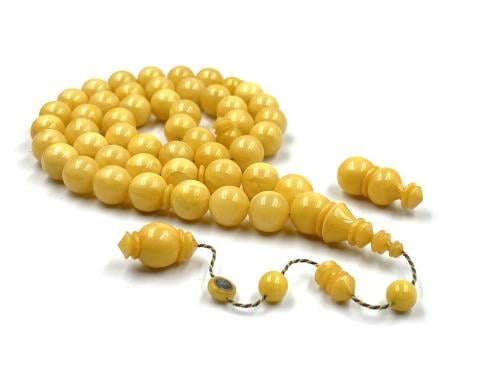 سبحة من فيش امريكية معرقة صب قديم خراطة الزعاق rosary