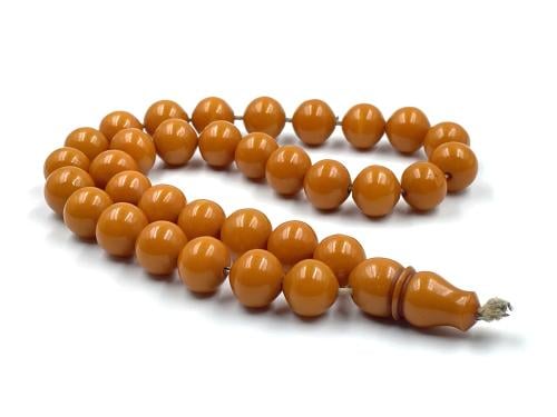 سبحة من مستكة انتيك معرقة صب قديم old rosary