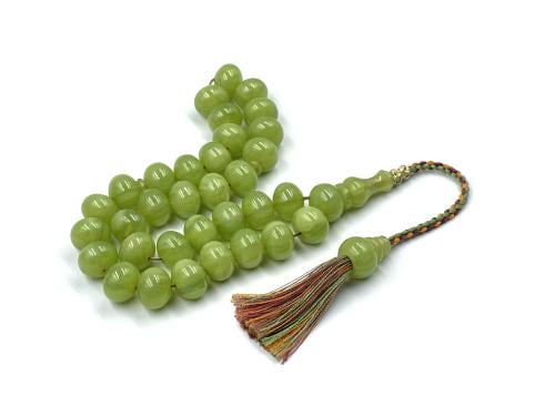 سبحة بكلايت من عصي المانية حصرمية معرقة خراطة قوس صب قديم خراطة محمد قرداش