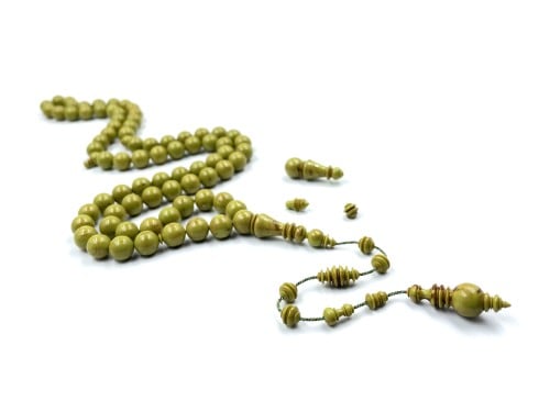 سبحة بكلايت فيروزي الماني صب قديم خراطة مصطفى ناجي البرق rosary