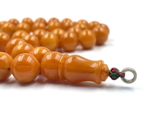 سبحة خراطة التسعينات سوريا صب قديم مفروزة من مسباحين  rosary