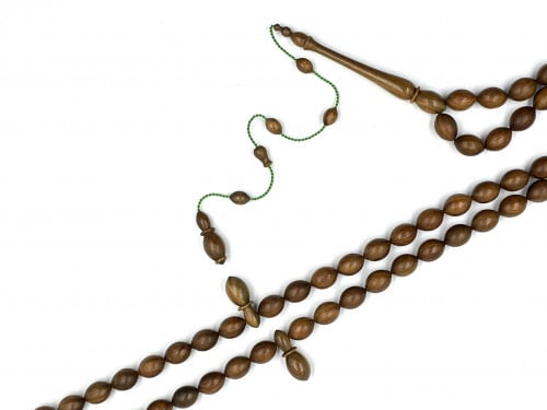 سبحة من خشب البلسنك العطري خراطة خليل ابراهيم Rosary