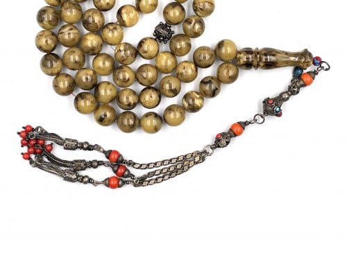 سبحة بكلايت ضبعة امريكية صب قديم خراطة ابوميسر الموصلي rosary