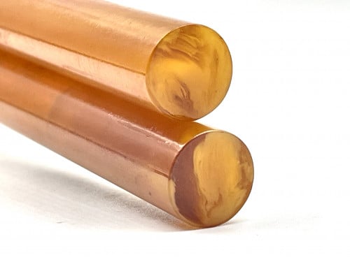 عصي بكلايت معرقة بشفافية صب قديم