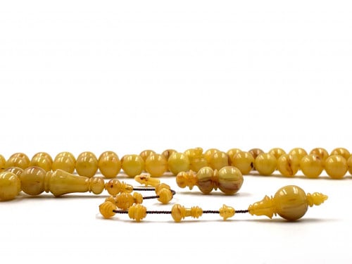 سبحة بكلايت من عصي فستقي بعرق احمر صب قديم خراطة القبطان ناجي طهRosary