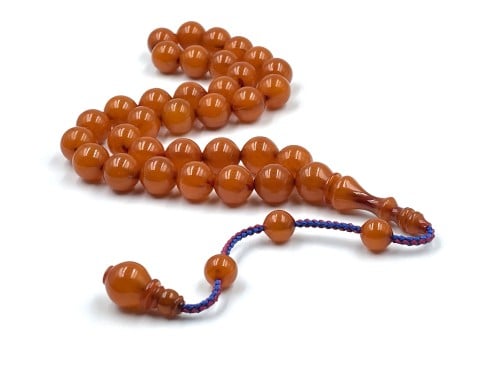 سبحة فاتوران مقشور من مسباح انتيك تعريق حلزون خراطة انور كاشكايا