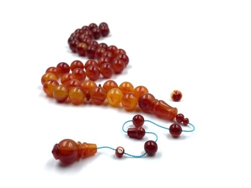 سبحة بكلايت ترتروك صب قديم خراطة خليل تاليندز Rosary old bakelite