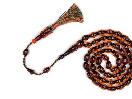 سبحة فاتوران مقشور من عقد صب قديم خراطة عبدالرحمن الحبيل