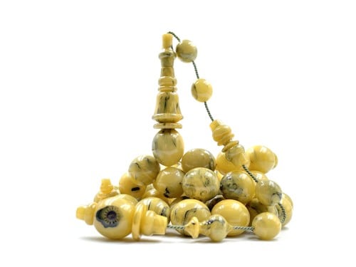 سبحة بكلايت من مكتبية مثلثة صب قديم خراطة اوزهان alhakeem rosary