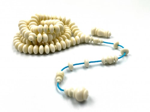 سبحة من عصي مستكة صب قديم خراطة ابراهيم اليمني - القناص Rosary