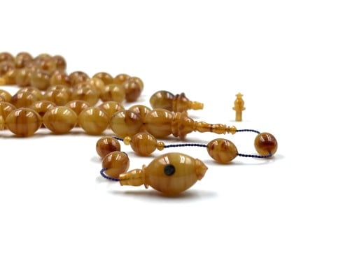 سبحة من عصي شبيهة الحنفيات مفروزة صب قديم خراطة سركان اكتي rosary