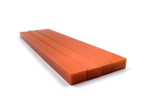 عصي بكلايت امريكية مربعة بتغليفة جزرية صب قديم old bakelite