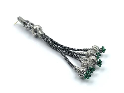 طربزونة فضة من اعمال مراد الصان murat alsan silver kazaz rosary