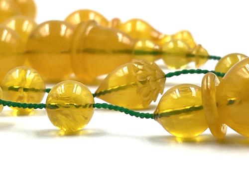 سبحة من عصي امريكية معرقة صب قديم خراطة اوزكان عطا old bakelite