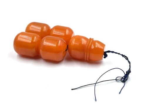 بلحات جزرية تعريق بشفافية صب قديم bakelite