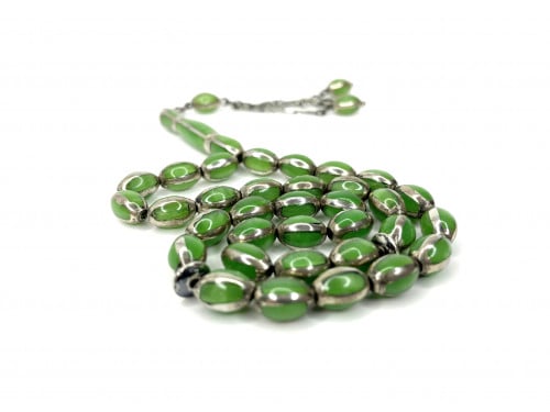 سبحة فضة عيار 925