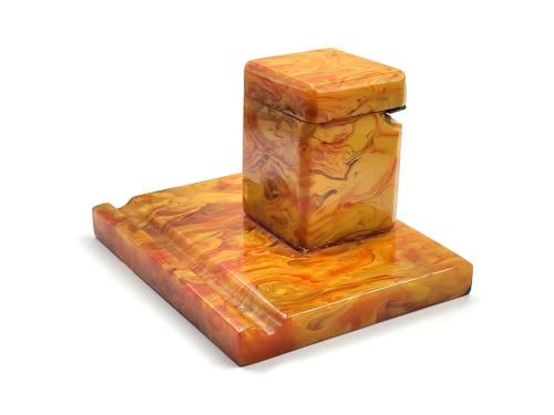 مكتبية تعريق بشفافية صب قديم old bakelite