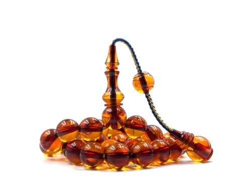 سبحة فاتوران مقشور صب قديم خراطة ياسين يلدز faturan rosary