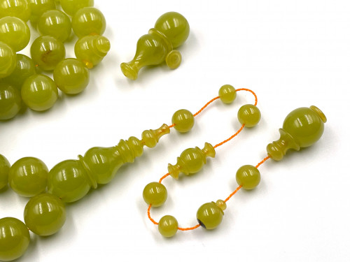 سبحة بكلايت من عصى مثلثة صب قديم خراطة اسماعيل باشا