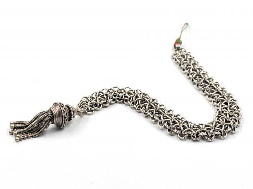 كركوشة فضة بنهاية فيكتوريا puskulleri  rosary