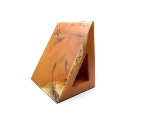 مكتبية مثلثة عرق احمر صب قديم  old bakelite