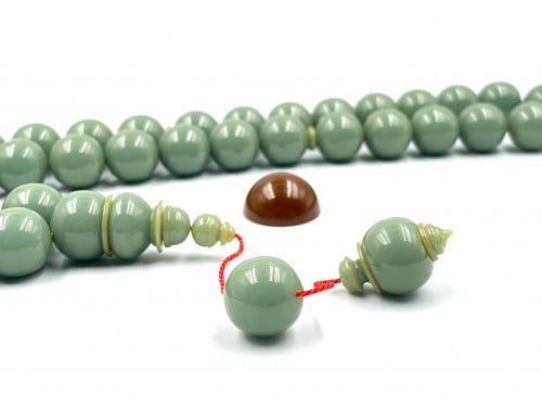 سبحة بكلايت من خرز صب قديم خراطة القاسم