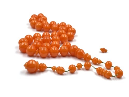 سبحة بكلايت من عصي جزري معرق صب قديم خراطة نصر الدين rosary