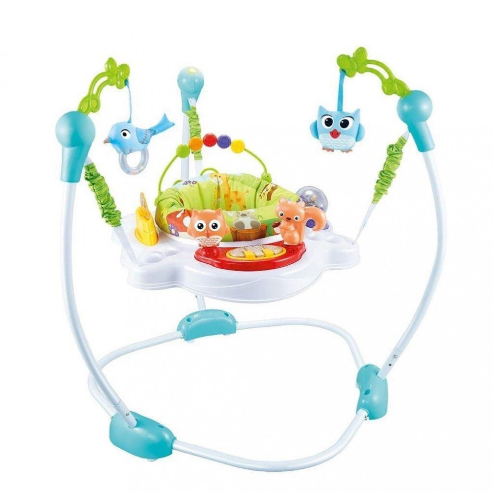 كرسي دوار ونطاطة مع العاب وموسيقى من ماركة نوبي hartley7