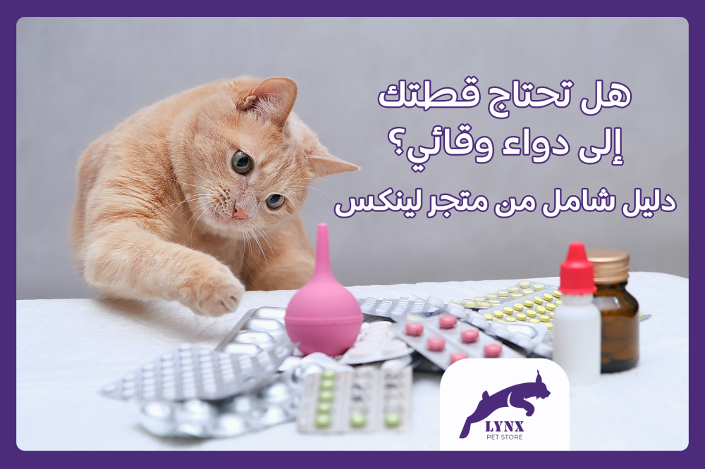 هل تحتاج قطتك إلى دواء وقائي؟ - دليل شامل من متجر لينكس