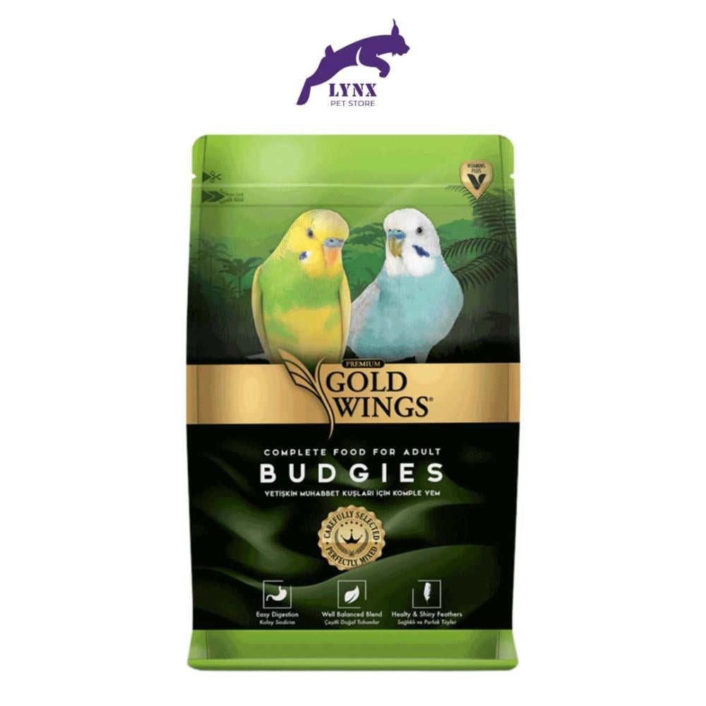 طعام جولد وينجز بريميوم لطيور البادجي 1 كجم