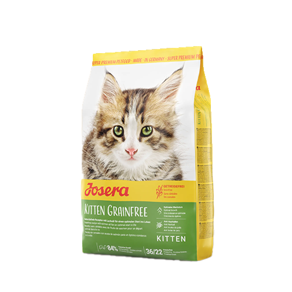 جوسيرا كيتن طعام جاف للقطط الصغيرة خالى من الحبوب بنكهة الدجاج متعدد الأوزان
